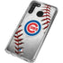 MLB Chicago Cubs Game Ball Galaxy A21 Clear Case