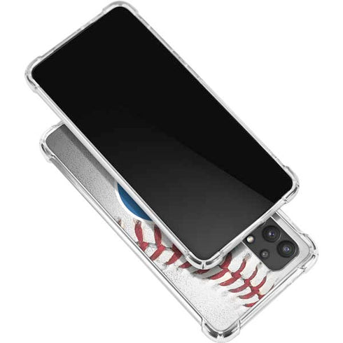 MLB Chicago Cubs Game Ball Galaxy A32 5G Clear Case