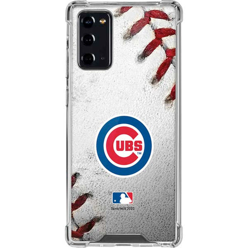 MLB Chicago Cubs Game Ball Galaxy Note20 5G Clear Case