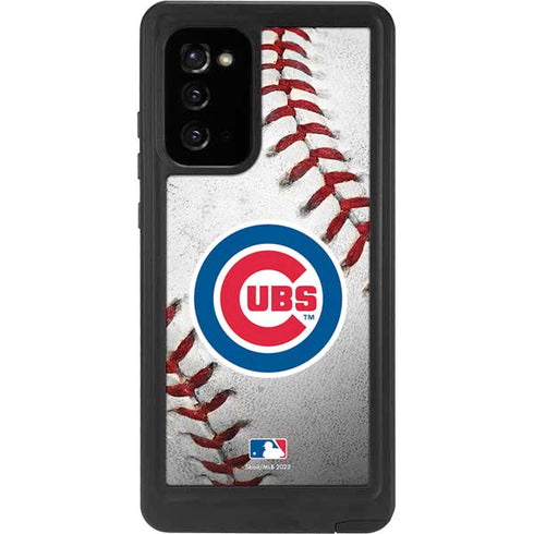 MLB Chicago Cubs Game Ball Galaxy Note20 5G Waterproof Case