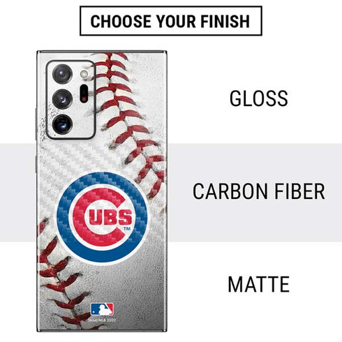 MLB Chicago Cubs Game Ball Galaxy Note20 Ultra 5G Skin