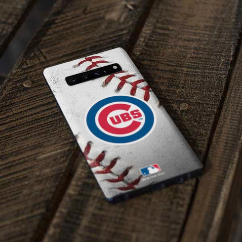 MLB Chicago Cubs Game Ball Galaxy S10 Plus Skin