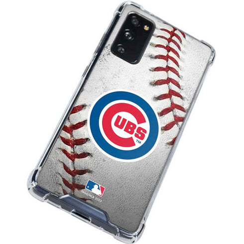 MLB Chicago Cubs Game Ball Galaxy S20 FE Clear Case