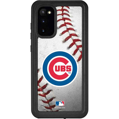 MLB Chicago Cubs Game Ball Galaxy S20 Waterproof Case