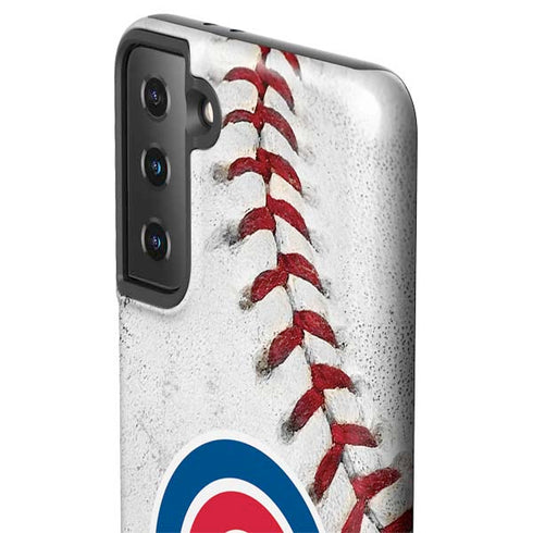 MLB Chicago Cubs Game Ball Galaxy S21 FE Pro Case