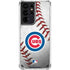 MLB Chicago Cubs Game Ball Galaxy S21 Ultra 5G Clear Case