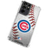 MLB Chicago Cubs Game Ball Galaxy S21 Ultra 5G Clear Case
