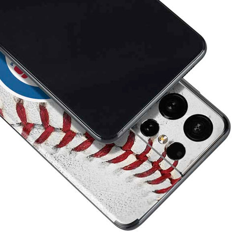 MLB Chicago Cubs Game Ball Galaxy S21 Ultra 5G Skin
