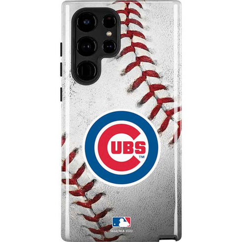 MLB Chicago Cubs Game Ball Galaxy S22 Ultra Pro Case