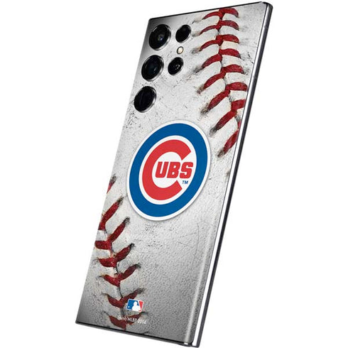 MLB Chicago Cubs Game Ball Galaxy S22 Ultra Skin