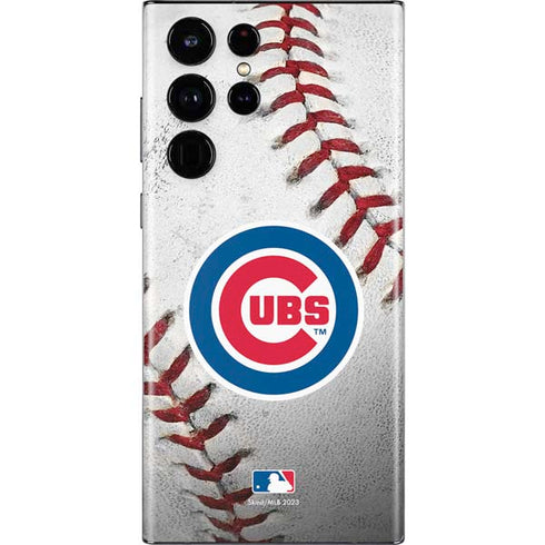MLB Chicago Cubs Game Ball Galaxy S22 Ultra Skin