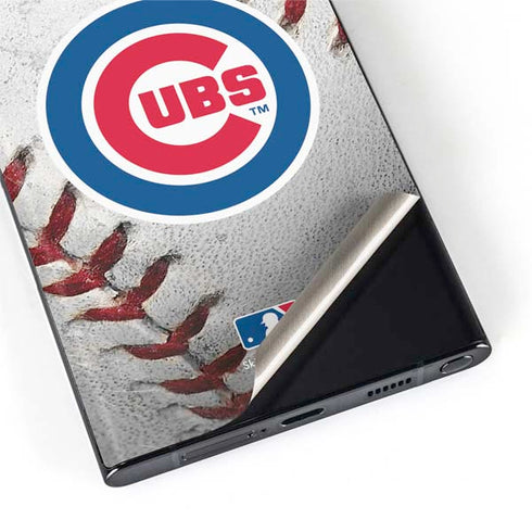 MLB Chicago Cubs Game Ball Galaxy S22 Ultra Skin