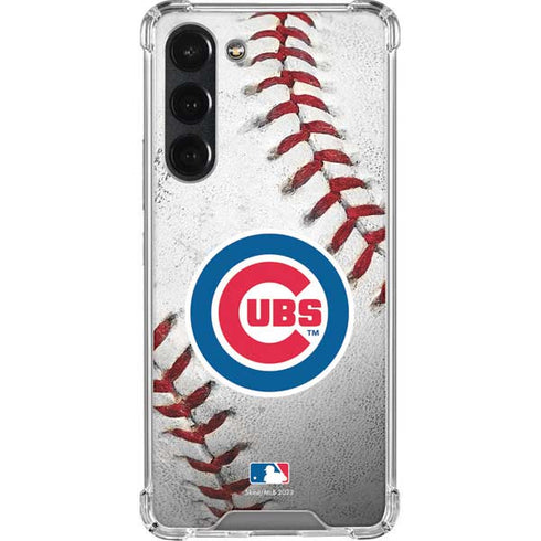 MLB Chicago Cubs Game Ball Galaxy S23 Plus Clear Case