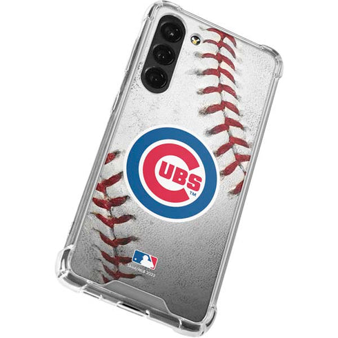 MLB Chicago Cubs Game Ball Galaxy S23 Plus Clear Case
