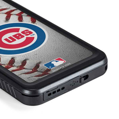 MLB Chicago Cubs Game Ball Galaxy S23 Plus Waterproof Case