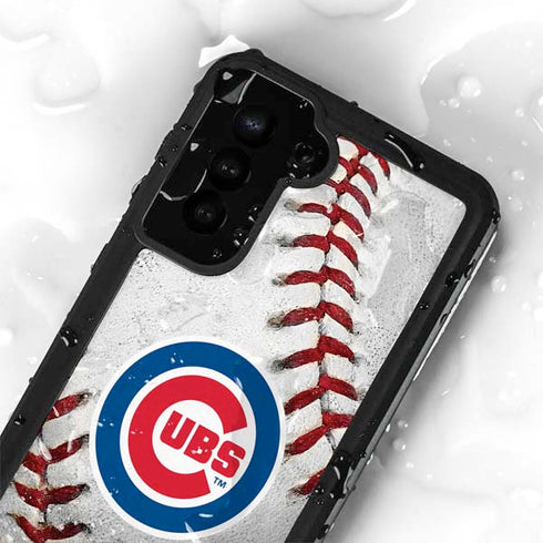 MLB Chicago Cubs Game Ball Galaxy S23 Plus Waterproof Case