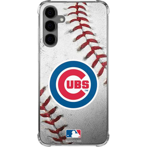 MLB Chicago Cubs Game Ball Galaxy S24 Plus Clear Case