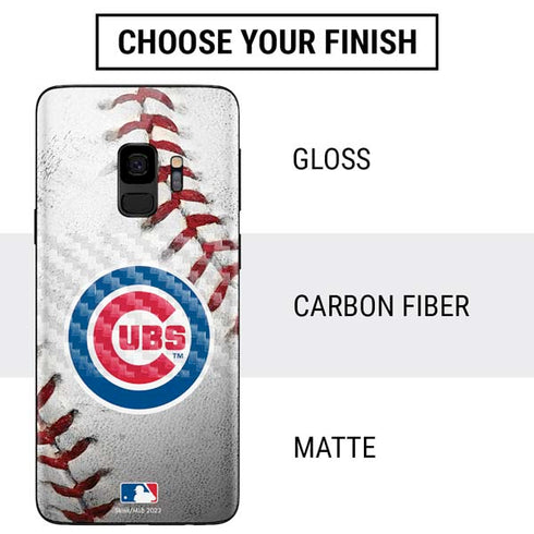 MLB Chicago Cubs Game Ball Galaxy S9 Skin