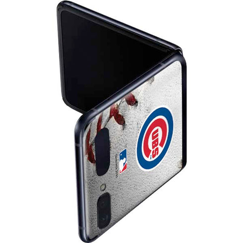 MLB Chicago Cubs Game Ball Galaxy Z Flip Skin
