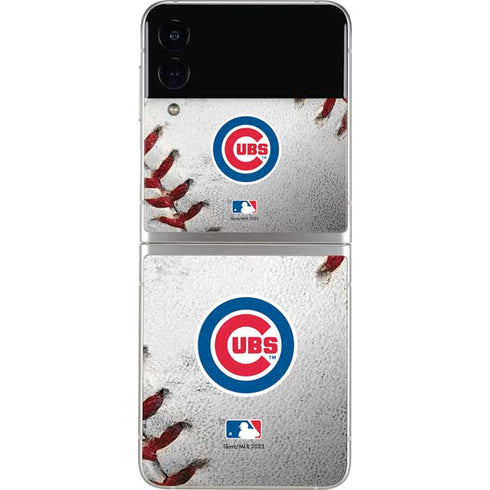 MLB Chicago Cubs Game Ball Galaxy Z Flip3 5G Skin