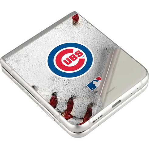 MLB Chicago Cubs Game Ball Galaxy Z Flip3 5G Skin