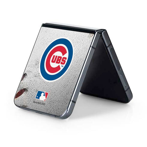 MLB Chicago Cubs Game Ball Galaxy Z Flip5 5G Skin