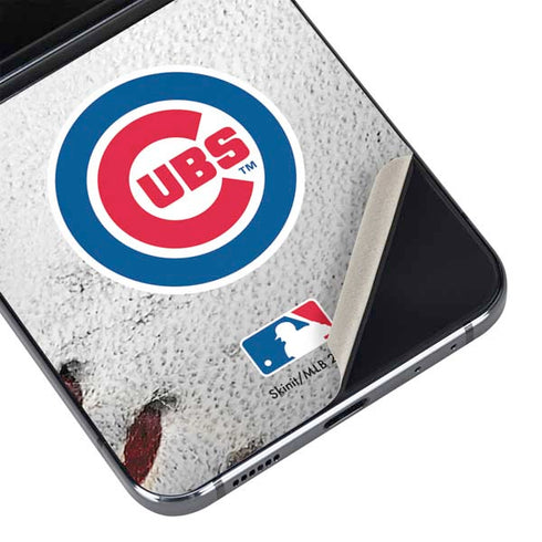 MLB Chicago Cubs Game Ball Galaxy Z Flip5 5G Skin