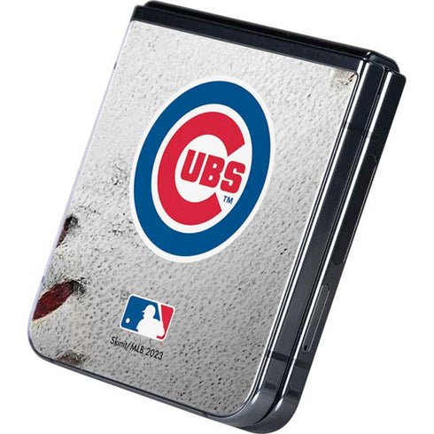MLB Chicago Cubs Game Ball Galaxy Z Flip5 5G Skin