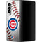 MLB Chicago Cubs Game Ball Galaxy Z Fold3 5G Skin