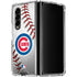 MLB Chicago Cubs Game Ball Galaxy Z Fold4 5G Clear Case