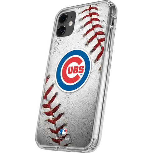 MLB Chicago Cubs Game Ball iPhone 11 Clear Case