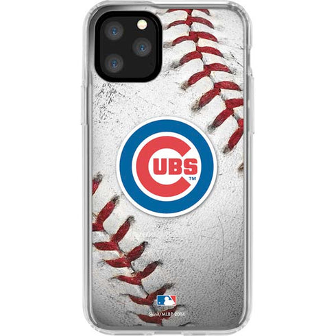 MLB Chicago Cubs Game Ball iPhone 11 Pro Clear Case