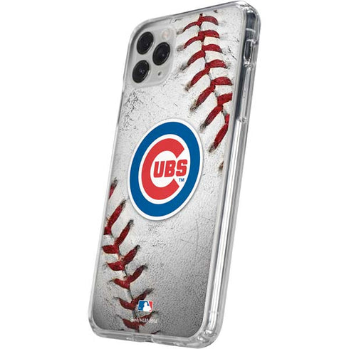 MLB Chicago Cubs Game Ball iPhone 11 Pro Clear Case