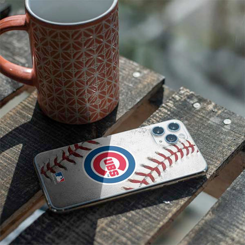 MLB Chicago Cubs Game Ball iPhone 11 Pro Skin