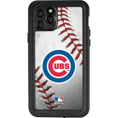 MLB Chicago Cubs Game Ball iPhone 11 Pro Waterproof Case