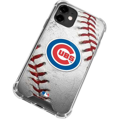 MLB Chicago Cubs Game Ball iPhone 12 Clear Case