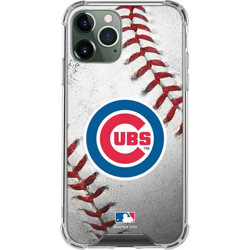 MLB Chicago Cubs Game Ball iPhone 12 Pro Clear Case