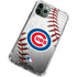 MLB Chicago Cubs Game Ball iPhone 12 Pro Clear Case