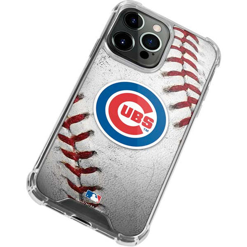 MLB Chicago Cubs Game Ball iPhone 13 Pro Clear Case