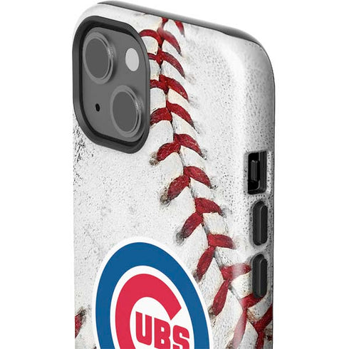 MLB Chicago Cubs Game Ball iPhone 15 Plus Impact Case
