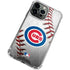 MLB Chicago Cubs Game Ball iPhone 15 Pro Clear Case
