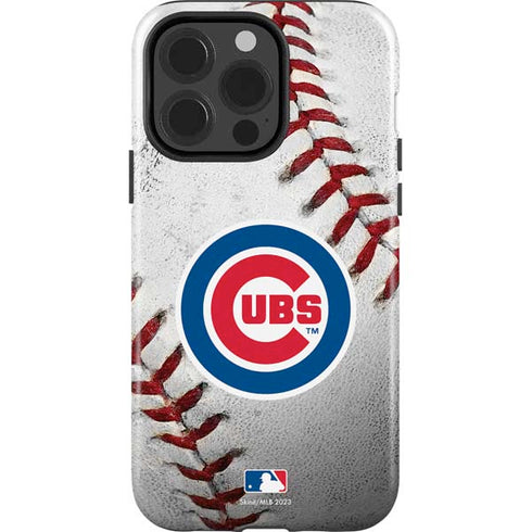 MLB Chicago Cubs Game Ball iPhone 15 Pro Impact Case