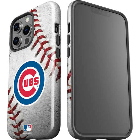 MLB Chicago Cubs Game Ball iPhone 15 Pro Impact Case