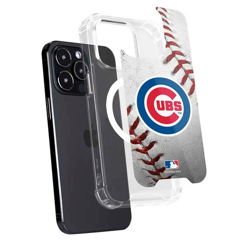 MLB Chicago Cubs Game Ball iPhone 15 Pro MagSafe Case