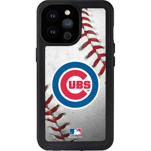 MLB Chicago Cubs Game Ball iPhone 14 Pro Max Waterproof Case