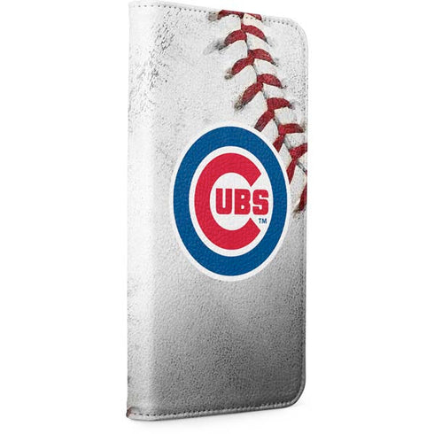 MLB Chicago Cubs Game Ball iPhone 15 Plus Folio Case