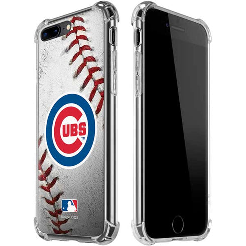 MLB Chicago Cubs Game Ball iPhone 7/8 Plus Clear Case