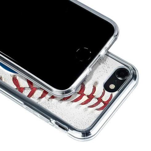MLB Chicago Cubs Game Ball iPhone SE (2nd & 3rd Gen) Clear Case
