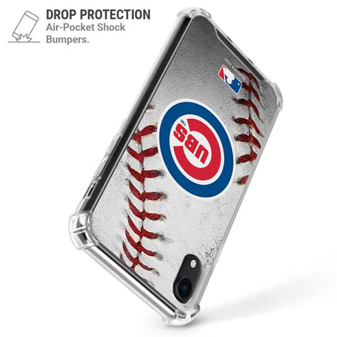 MLB Chicago Cubs Game Ball iPhone XR Clear Case