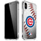 MLB Chicago Cubs Game Ball iPhone XS Max Clear Case